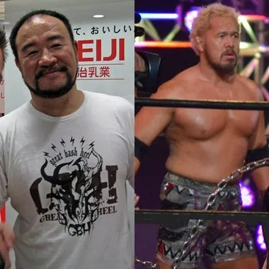 Shiro Koshinaka & Togi Makabe越中诗郎 & 真壁刀义
