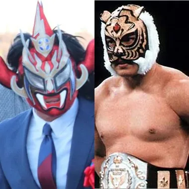 Jushin Thunder Liger & Tiger Mask兽神莱卡 & 虎面人