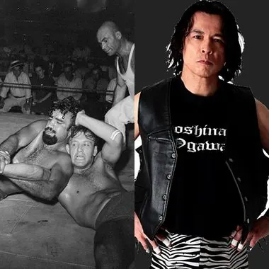 Mitsuharu Misawa & Yoshinari Ogawa三泽光晴 & 小川良成