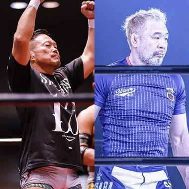 Sugiura-gun (Takashi Sugiura & Kazushi Sakuraba)杉浦贵 & 樱庭和志