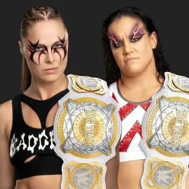 Ronda Rousey & Shayna Baszler隆达·罗西 & 善纳·巴斯勒