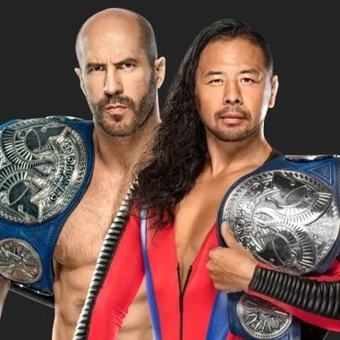 Shinsuke Nakamura & Cesaro中邑真辅 & 塞萨罗